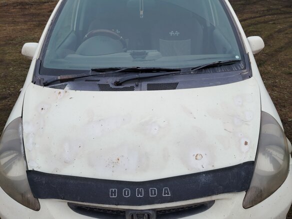 2002 Honda Fit I, белый