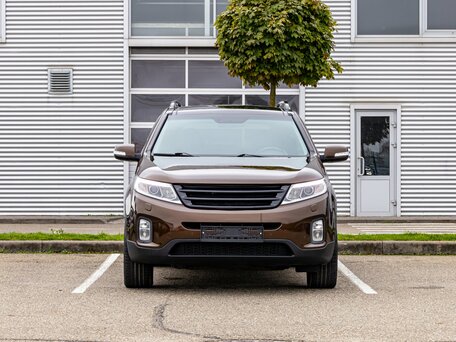 2012 Kia Sorento II Рестайлинг, коричневый, 1595000 рублей, вид 2