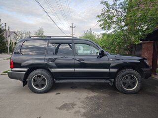 2005 Toyota Land Cruiser 100 Series Рестайлинг 2, чёрный, 1780000 рублей, вид 2