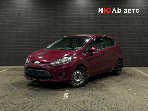 2008 Ford Fiesta Mk6, фиолетовый, 380000 рублей