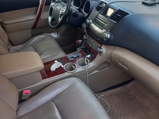 2011 Toyota Highlander II (XU40) Рестайлинг, серый, 1450000 рублей, вид 4