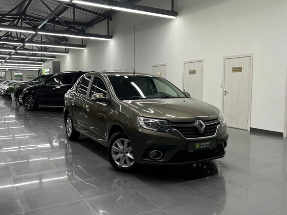 2019 Renault Logan II Рестайлинг, коричневый, 1040000 рублей - вид 4