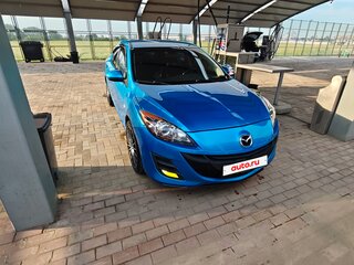 2011 Mazda 3 II (BL), голубой, 950000 рублей, вид 1