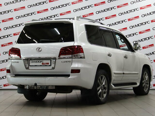 2013 Lexus LX 570 III Рестайлинг, белый, 4375750 рублей, вид 2