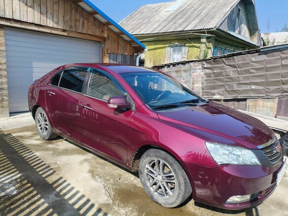 2013 Geely Emgrand EC7, пурпурный, 360000 рублей - вид 7