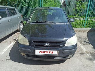 2005 Hyundai Getz I, чёрный, 320000 рублей, вид 1