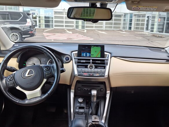 2015 Lexus NX 300h I, белый, 2990000 рублей - вид 9
