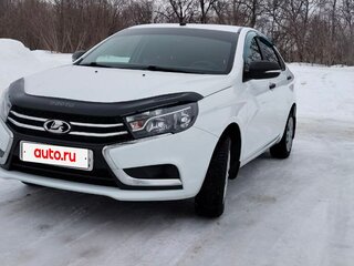 2017 Lada (ВАЗ) Vesta I, белый, 820000 рублей, вид 2
