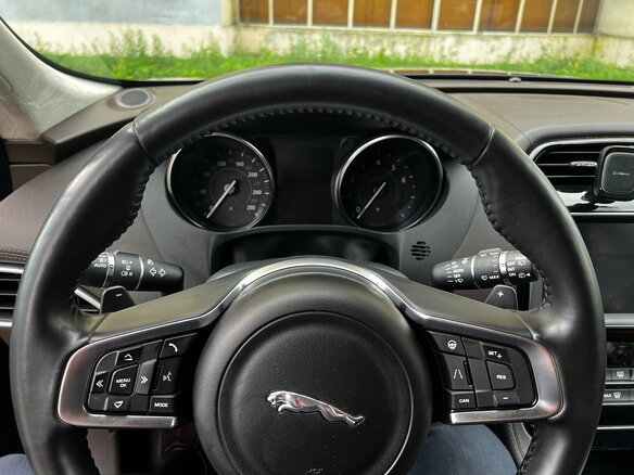 2019 Jaguar F-Pace I, синий, 2550000 рублей - вид 1