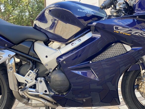 2002 Honda VFR 800, синий - вид 13