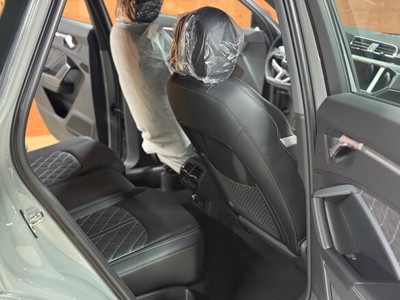 2026 Audi Q3 35 TFSI II (F3), серый - вид 17