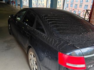 2008 Audi A6 III (C6), чёрный, 850000 рублей, вид 4