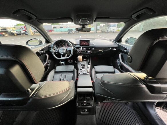 2018 Audi A4 V (B9), чёрный, 1730000 рублей - вид 10