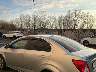 2012 Chevrolet Aveo II, серебристый, 420000 рублей, вид 4