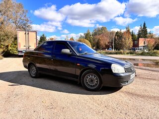 2009 Lada (ВАЗ) Priora I, чёрный, 220000 рублей, вид 2