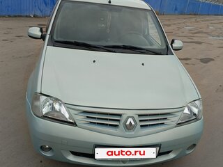 2009 Renault Logan I, зелёный, 370000 рублей, вид 1