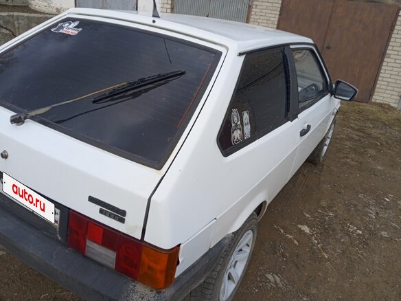 1996 Lada (ВАЗ) 2108, белый, 170000 рублей - вид 7