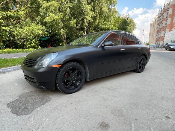 2001 Nissan Skyline XI (V35), чёрный, 420000 рублей - вид 2