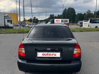 2007 Hyundai Accent ТагАЗ II, серый, 299000 рублей, вид 5