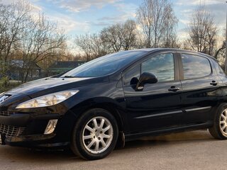 2008 Peugeot 308 I, чёрный, 555000 рублей, вид 1
