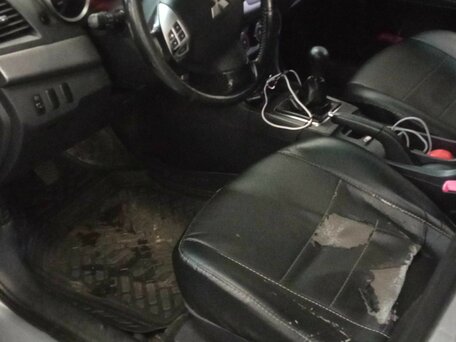 2007 Mitsubishi Lancer X, серебристый, 450000 рублей, вид 5