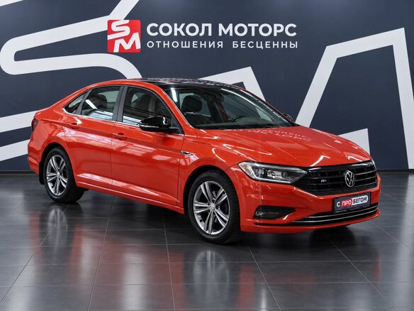 2020 Volkswagen Jetta 6-speed VII, оранжевый, 1999900 рублей