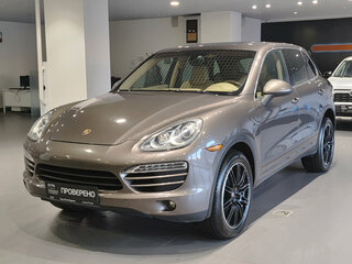 2010 Porsche Cayenne II (958), коричневый, 2150000 рублей, вид 1