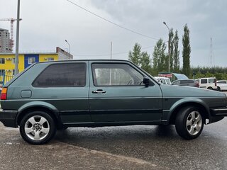 1989 Volkswagen Golf II, зелёный, 130000 рублей, вид 3