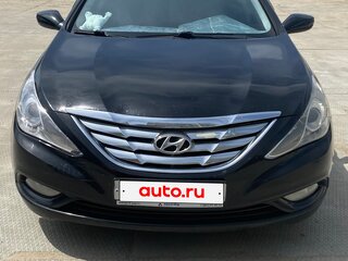 2010 Hyundai Sonata VI (YF), чёрный, 1150000 рублей, вид 2