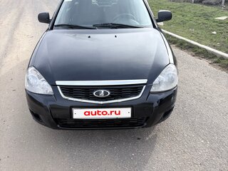 2007 Lada (ВАЗ) Priora I, чёрный, 160000 рублей, вид 2