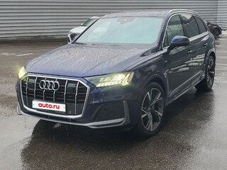 2020 Audi Q7 45 TDI II (4M) Рестайлинг, синий, 6500000 рублей, вид 1