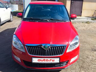2012 Skoda Fabia II Рестайлинг, красный, 600000 рублей, вид 3