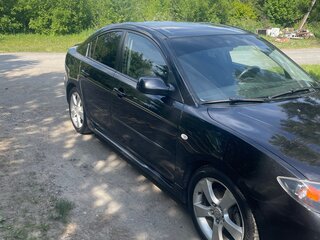 2008 Mazda 3 I (BK) Рестайлинг, чёрный, 660000 рублей, вид 2