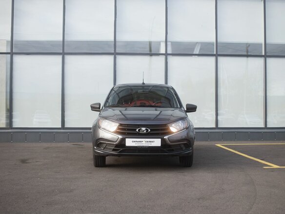 2019 Lada (ВАЗ) Granta I Рестайлинг, серый, 530000 рублей - вид 2