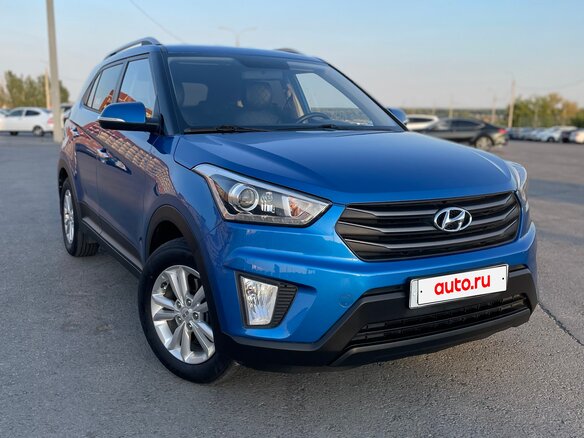 2018 Hyundai Creta I, синий, 1820000 рублей - вид 3