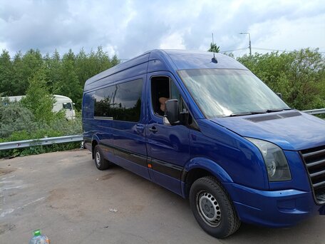 2010 Volkswagen Crafter, синий, 1900000 рублей, вид 2