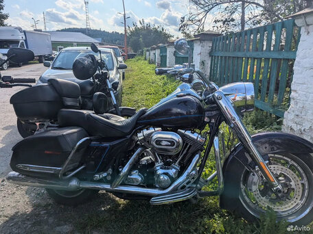 2008 Harley-Davidson Road King, синий, 980000 рублей, вид 1