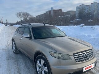 2003 Infiniti FX35 I (S50), коричневый, 850000 рублей, вид 3