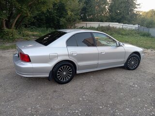 2003 Mitsubishi Galant VIII Рестайлинг, серебристый, 430000 рублей, вид 4