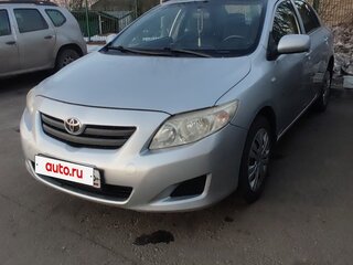 2008 Toyota Corolla X (E140, E150), серебристый, 800000 рублей, вид 1