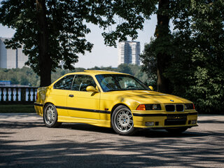 1995 BMW M3 II (E36), жёлтый, 6400000 рублей, вид 1