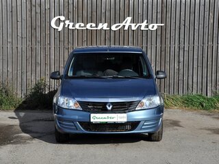 2012 Renault Logan I Рестайлинг, синий, 450000 рублей, вид 2