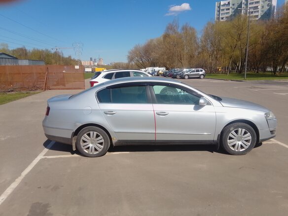 2010 Volkswagen Passat B6, серый, 835000 рублей - вид 6