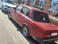 2005 Lada (ВАЗ) 2107, красный, 68000 рублей - вид 3