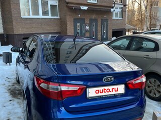 2013 Kia Rio 5-speed III, синий, 650000 рублей, вид 5