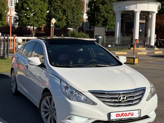 2011 Hyundai Sonata VI (YF), белый, 1270000 рублей, вид 1