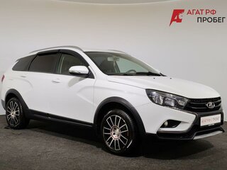 2020 Lada (ВАЗ) Vesta SW Cross I, белый, 1135000 рублей, вид 3