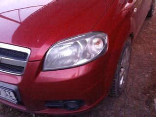 2011 Chevrolet Aveo I Рестайлинг, красный, 580000 рублей, вид 3