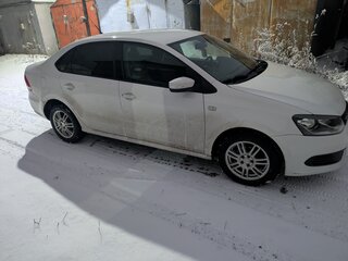 2012 Volkswagen Polo V, белый, 595000 рублей, вид 5
