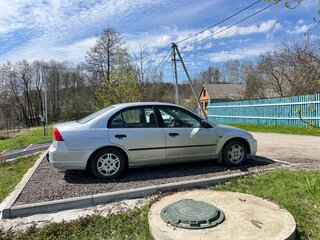 2001 Honda Civic VII, серебристый, 299000 рублей, вид 3